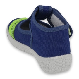Scarpe per bambini Befado 531P083 blu navy verde 5
