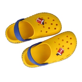 Befado altre scarpe per bambini - giallo 159Y100 blu d'oro 1