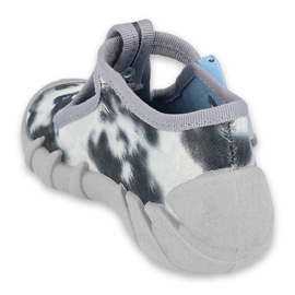 Scarpe per bambini Befado 110P417 bianco nero grigio 2