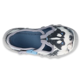 Scarpe per bambini Befado 110P417 bianco nero grigio 3