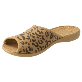 Scarpe da donna Befado pu 254D121 beige marrone 1