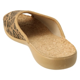 Scarpe da donna Befado pu 254D121 beige marrone 3