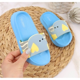 Pantofole in schiuma per bambini Befado blu 152X002 4