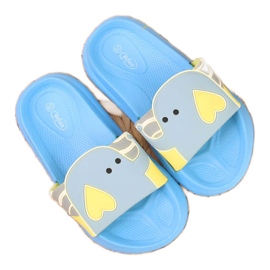 Pantofole in schiuma per bambini Befado blu 152X002 5