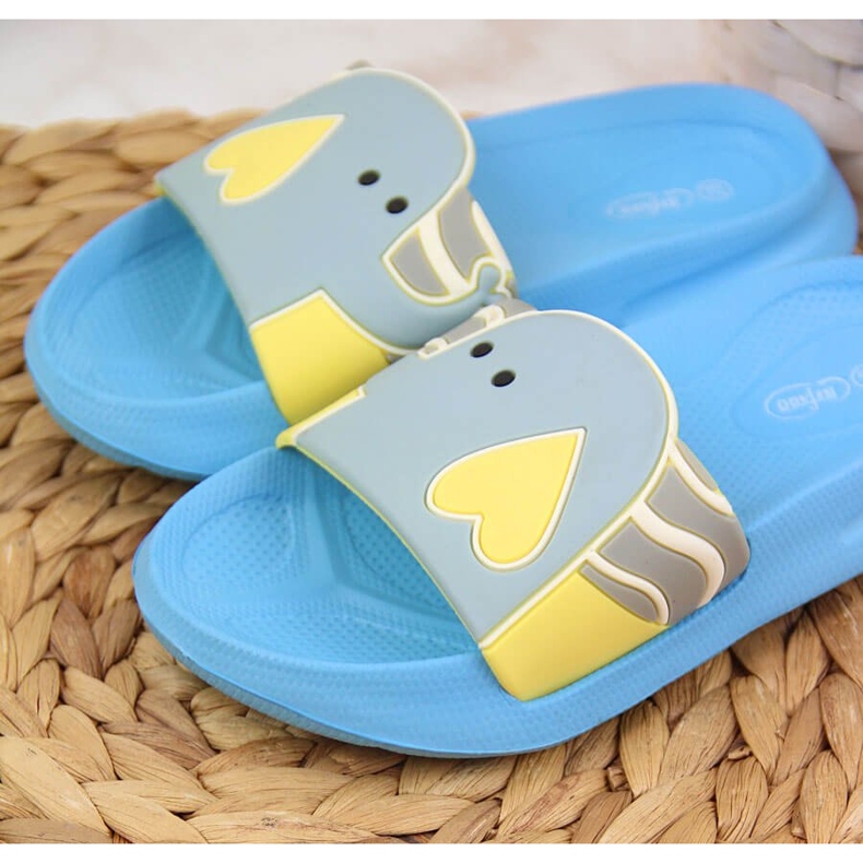 Pantofole in schiuma per bambini Befado blu 152X002 6