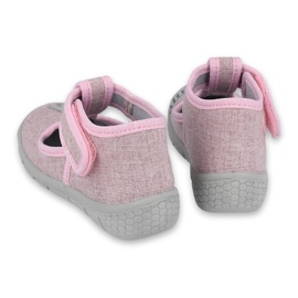 Scarpe per bambini Befado 531P084 rosa grigio 1