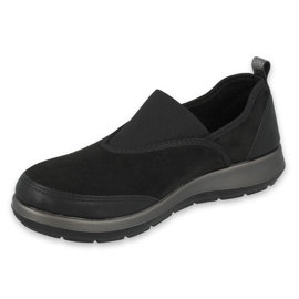 Scarpe da donna Befado 156D006 nero argento 1