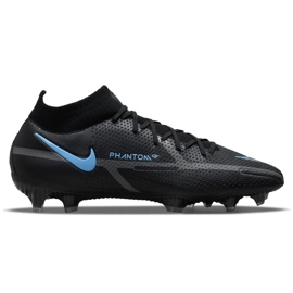 Nike Phantom GT2 Elite Df Fg M CZ9889-004 scarpe da calcio nero nero 1