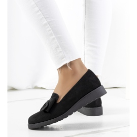 Scarpe nere sulla zeppa Poolse nero 1