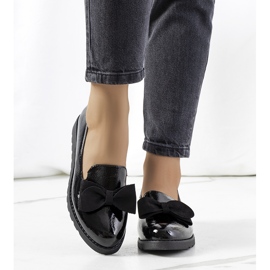 BM Scarpe Voeren laccate nere nero 1