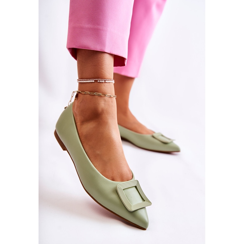 WS1 Ballerina Con Ornamento In Spitz Verde Simone 2