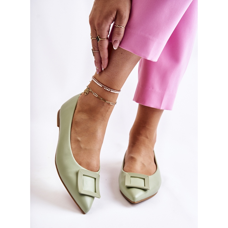 WS1 Ballerina Con Ornamento In Spitz Verde Simone 1
