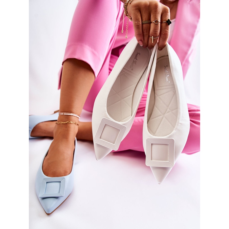 WS1 Ballerina Con Ornamento In Bianco Simone Spitz 1