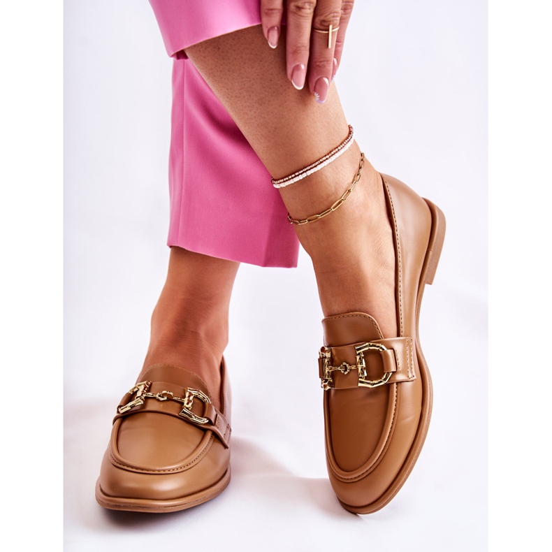 WS1 Mocassini da donna Camel Coriso marrone 2