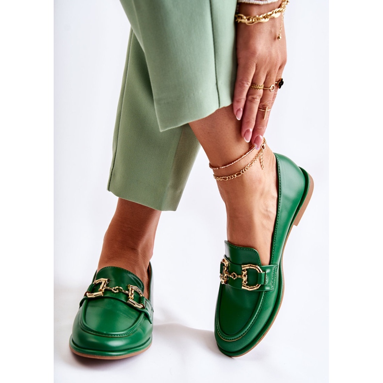 WS1 Mocassini Coriso Verdi da donna verde 2