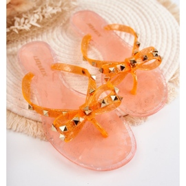 Infradito in gomma da donna Orange Monise arancia 2
