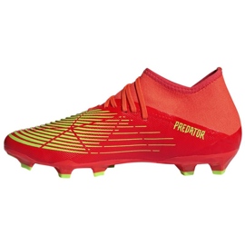 Scarpe Adidas Predator Edge.3 Fg M GW1005 rosso arance e rossi 1