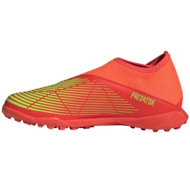 Scarpe Adidas Predator Edge.3 Ll Tf GV8489 rosso arance e rosse 1