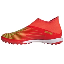 Scarpe Adidas Predator Edge.3 Ll Tf GV8533 rosso arance e rosse 1