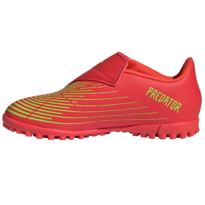 Scarpe Adidas Predator Edge.4 V Tf Jr GV8480 rosso arance e rossi 1