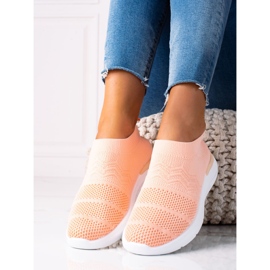 SHELOVET Scarpe da fitness sportive rosa 2