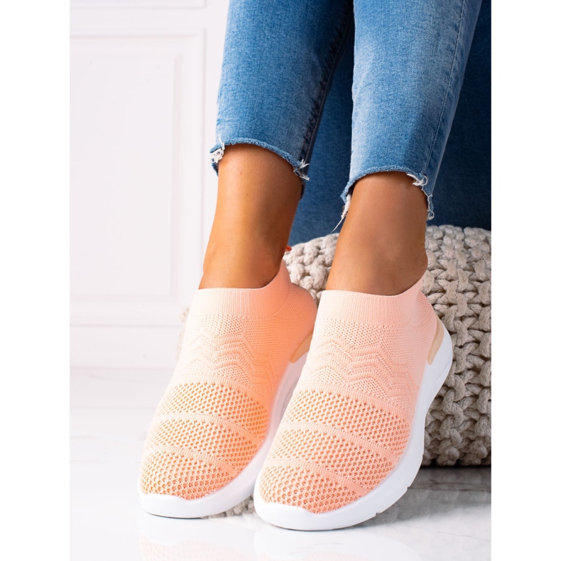 SHELOVET Scarpe da fitness sportive rosa 2