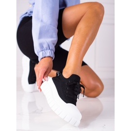 SHELOVET Scarpe Da Ginnastica Su Una Piattaforma Spessa nero 2