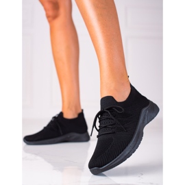 SHELOVET Comode scarpe da fitness nero 2