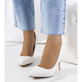 Tacco Macerra bianco lucido 1