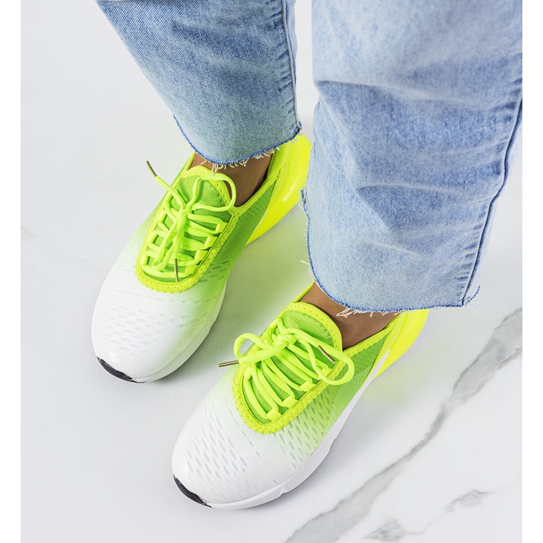 Sneakers sportive Glaner verdi bianco verde 1