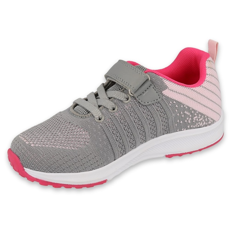 Scarpe per bambini Befado 516X137 rosa grigio 1