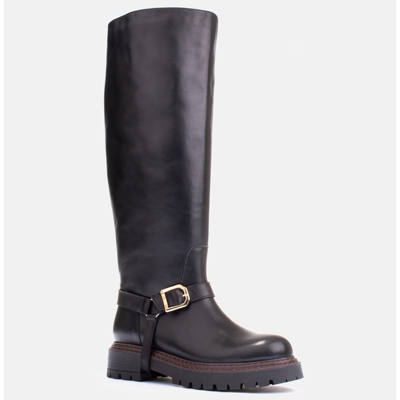 Marco Shoes Stivali da trapper con tomaia più ampia nero 1
