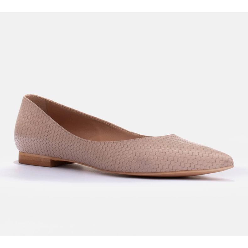 Marco Shoes Ballerine sottili beige 1