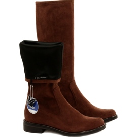 Caprice Stivali da donna Stretch 25512-29 316 Dk Cognac Stre marrone 4