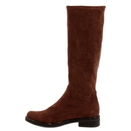Caprice Stivali da donna Stretch 25512-29 316 Dk Cognac Stre marrone 1