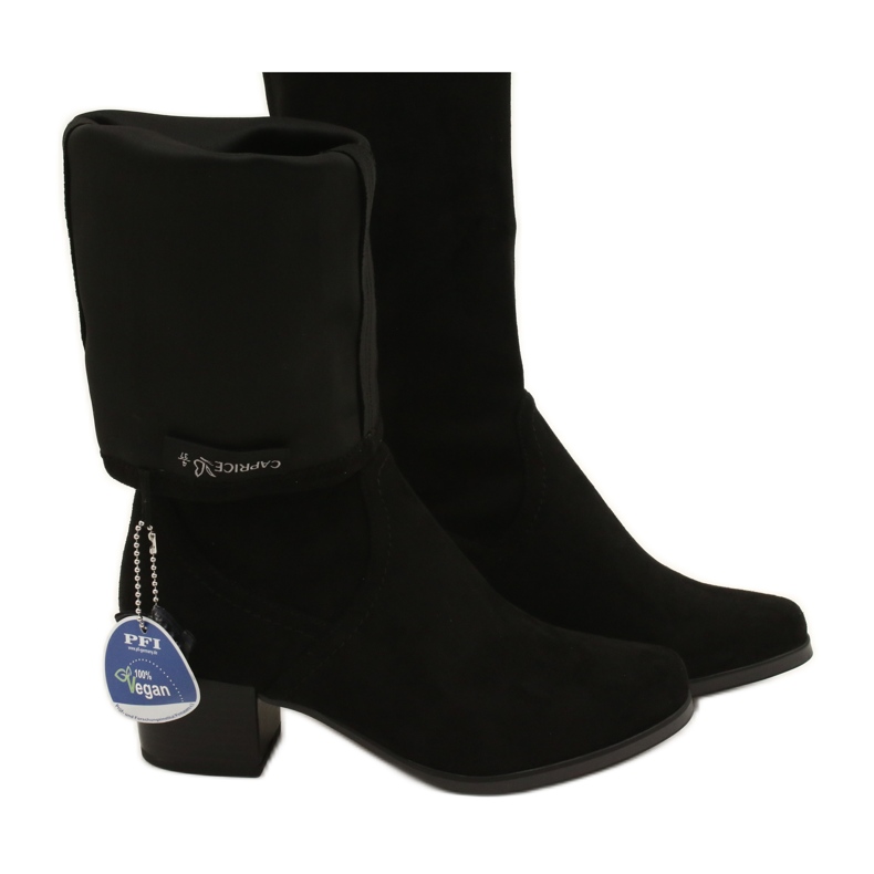 Caprice Stivali elasticizzati da donna 25506-41 044 neri nero 5