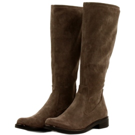 Stivali elasticizzati da donna Caprice 25512-29 306 Cafe Stretch marrone 3