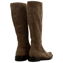 Stivali elasticizzati da donna Caprice 25512-29 306 Cafe Stretch marrone 4