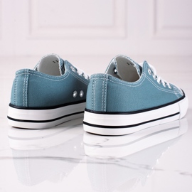 Sneakers stringate da bambino VICO blu 1