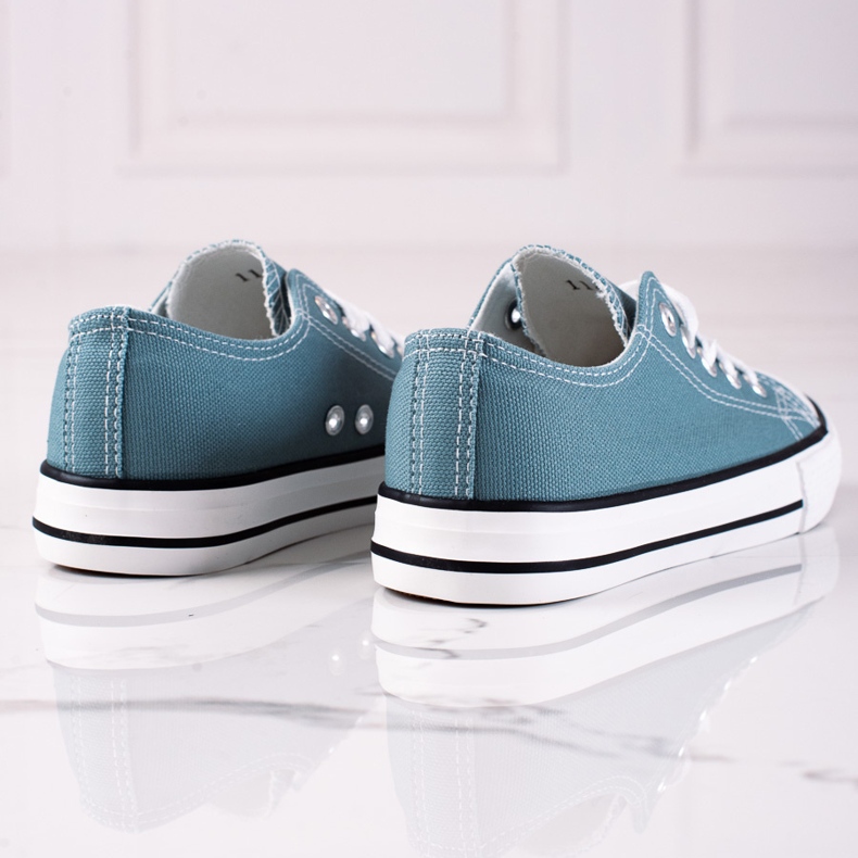 Sneakers stringate da bambino VICO blu 1