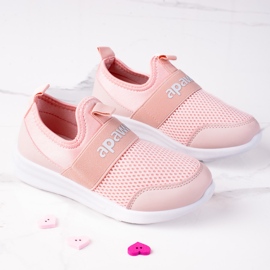Scarpe sportive per bambini rosa Shelovet 1