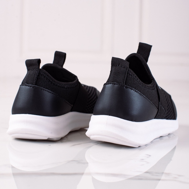 Scarpe sportive per bambini Shelovet nere nero 1