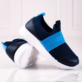 Scarpe sportive per bambini Shelovet blu navy 1