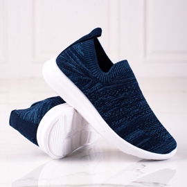 Scarpe sportive per bambini Shelovet blu navy 1