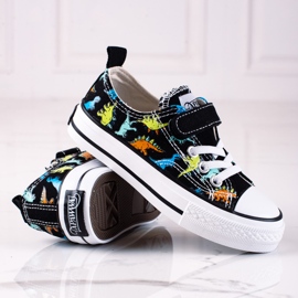 Shelovet dinosauri neri per ragazzi nero 2