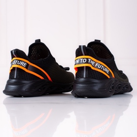 Scarpe sportive per bambini Vico, materiale bicolore nero 1