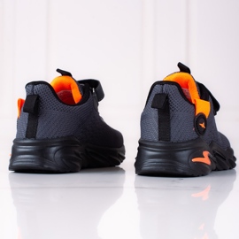 Sneakers sportive da ragazzo Vico grigio 2