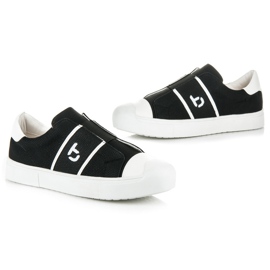 Betler Sneakers Snake sulla piattaforma nero 1