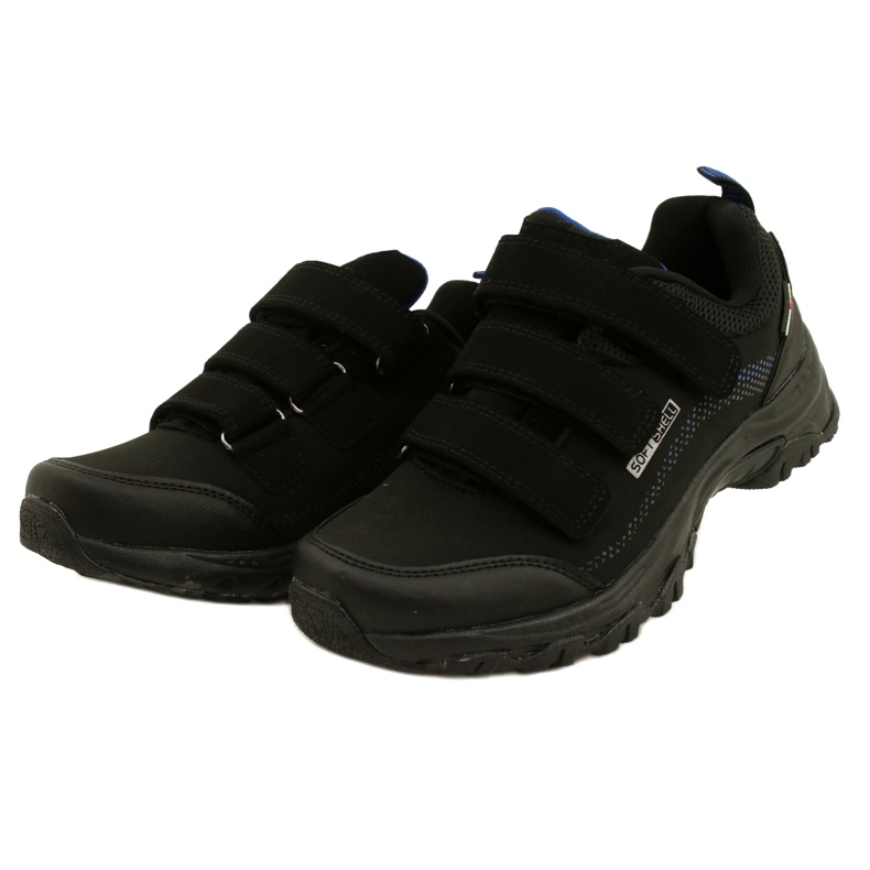 American Club Softshell Domen's Sports Scarpe per velcro American WT52/22 Black nero 2