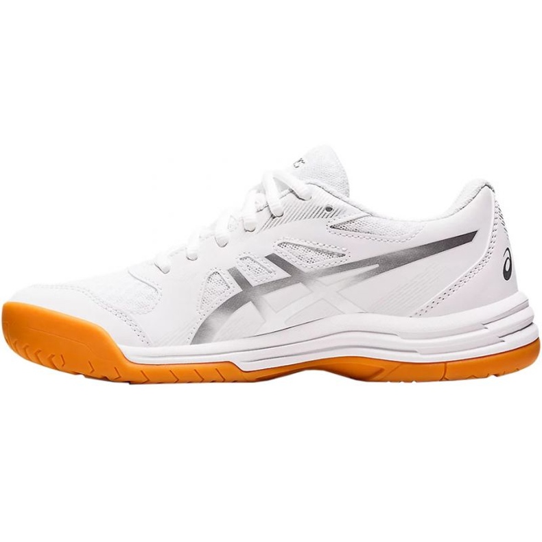 Scarpe da pallavolo Asics Upcourt 5 1072A088 101 bianca 1